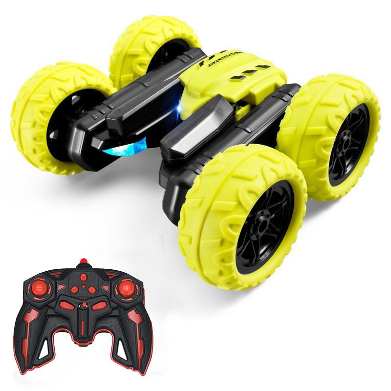 High Speed LED lichten RC auto nieuwste dubbelzijdige drift stunt auto met afstandsbediening en elektrische energiebron