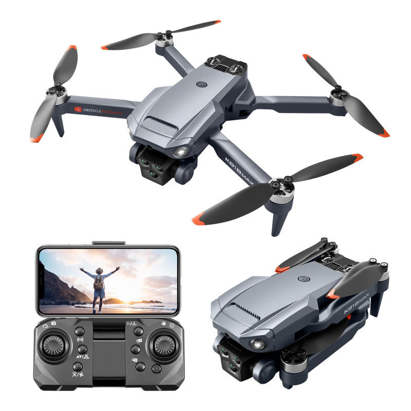 Opvouwbare luchtfotografie Quadcopter K818 Max Mini Drone met 4k HD Camera Smart Brushless Motor en Obstakelvermijding