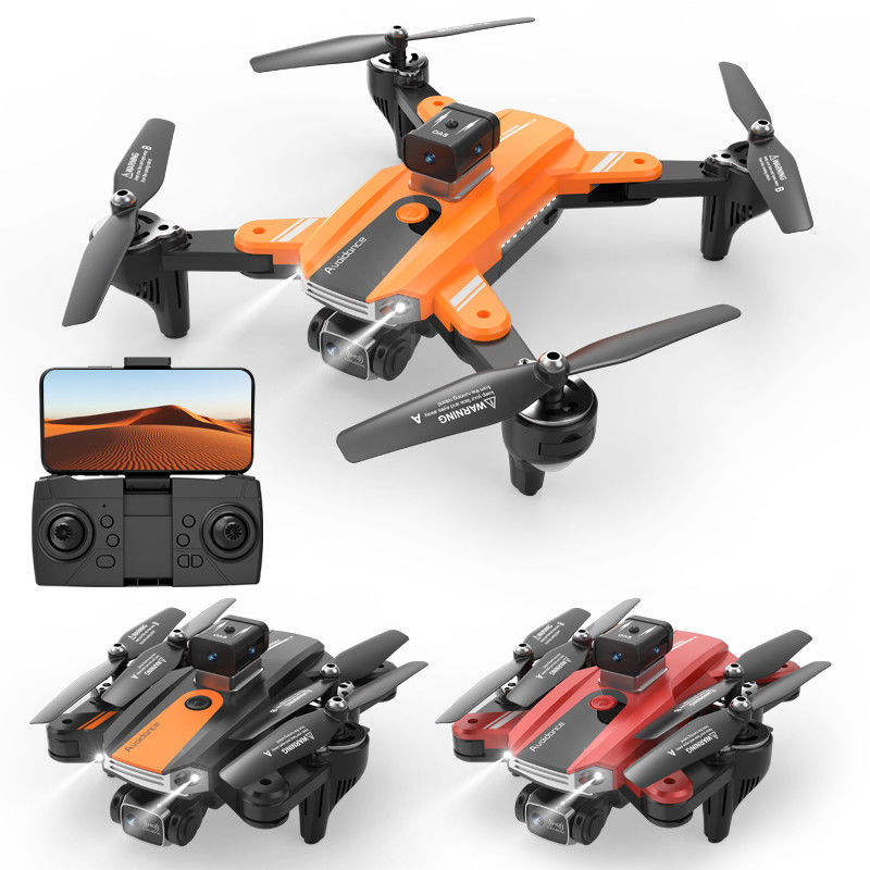 7.4V 2500mAh Batterijcapaciteit Aerial Quadcopter Drone met dubbele camera en obstakelvermijding